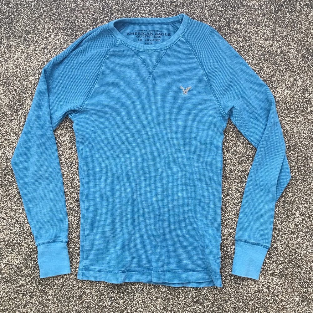 Men’s AE Blue Thermal Shirt
